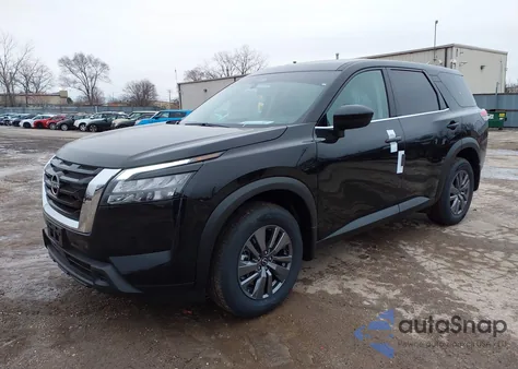 2025 Nissan Pathfinder S 4Wd z USA, uszkodzony, nr VIN 5N1DR3AC0SC312172